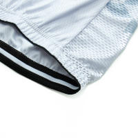 Conjunto de Jersey y Shorts de Ciclismo Rostro Dorado Secado Rápido, Transpirable, Para Primavera/Verano, Manga Corta, Material de Poliéster - details 5