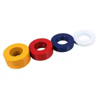 Mini placas de pesas fraccionales para entrenamiento de fuerza, accesorio de disco preciso, color blanco, 0,25Kg - details 5