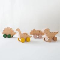 Juguetes Montessori de madera, bloques de animales, estrellas, Luna, tren envolvente, juguete de apilamiento de coordinación - details 37