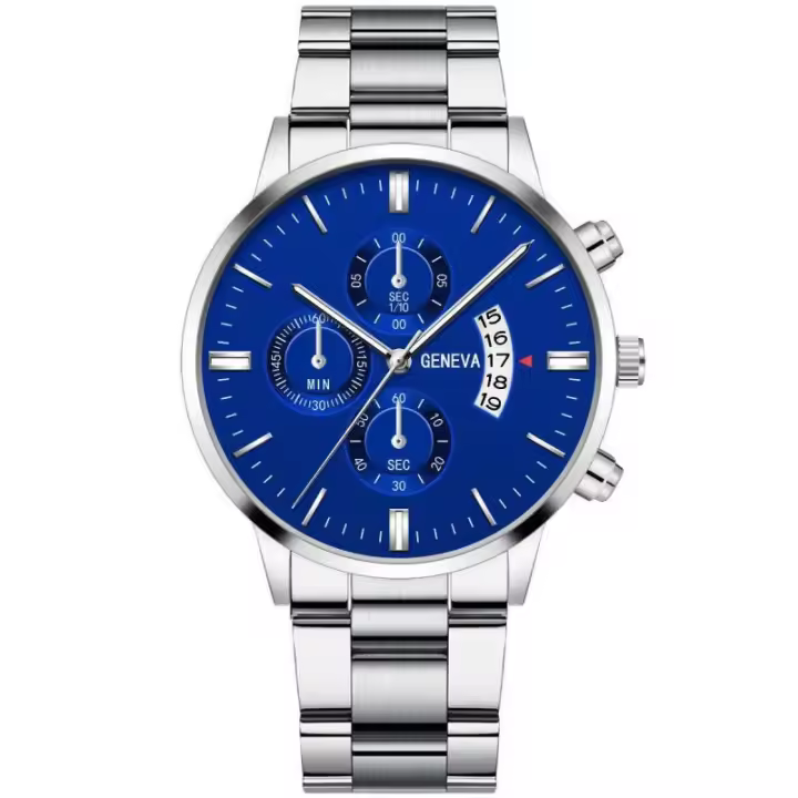 Reloj para hombre Reloj de cuarzo militar con tres ojos - 1
