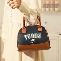 Bolsa térmica aislada plegable de mano, bolsa de almuerzo impermeable para trabajadores de oficina, bolso de Picnic de gran capacidad para estudiantes, Camping - details 12