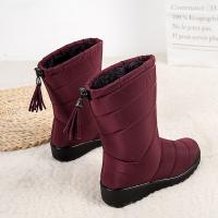 Botas de nieve para hombre y mujer, botines clásicos con forro de piel, suela antideslizante, ligeros, cómodos y cálidos, para invierno y exteriores - details 17