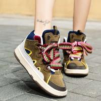 2025 nuevos zapatos casuales de alta calidad, zapatos de entrenamiento cortos y regordetes de moda estilo Harajuku para hombres y mujeres - details 9