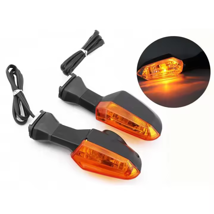 Motorcycle Front / Rear Turn Signal Indicator Light Blinker Lamp For z250 300 400 650 NINJA650 ER6N ER-6F ER 6N Z800 1000 - 1