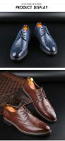 Zapatos formales de oficial, zapatos de cuero para hombre - Compras en línea - details 2