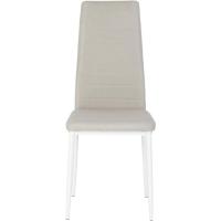 Sillas de Comedor Juego de 4 Sillas de Metal para Cocina, Silla de Mesa Comoda Silla con Asiento Tapizado, Negro - details 38