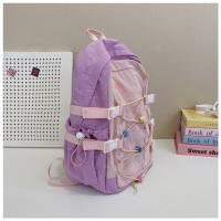 Nueva mochila Harajuku versión coreana femenina Estilo universitario Mochila para estudiantes de secundaria Mochila versátil simple de gran capacidad - details 6