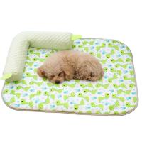 Alfombra refrescante y transpirable para mascotas, suave y cómoda, lavable, para dormir. - details 9