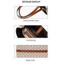 CH Hombro Elegante Ligero Simple Gran Capacidad Casual Resistente Marca Bolso de mujer Práctico con bolsos Color puro Mochila de lujo de alta gama - details 10