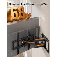 Perlegear TV Pared de Movimiento Completo para televisores de 42 a 90 Pulgadas, Universal TV con Largo Brazo 55.2cm, de Pared para TV soporta hasta 68kg máx. VESA 600x400 mm - details 4