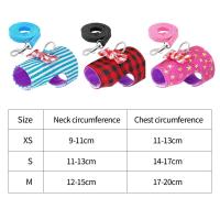 Conjunto de arnés y correa para mascotas pequeñas Diseño de correa con lazo para conejo, ferret, conejo de guinea, hamster, cachorro Suministros para mascotas - details 5