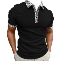 Polo con estampado 3d para hombre, camiseta holgada de gran tamaño, ropa informal de verano, manga corta, Tops de calle diarios - details 0