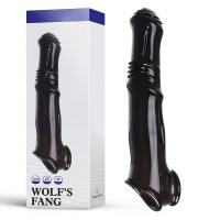 Cubierta de pene extendida para parejas, cristal no vibratorio, Juguetes sexuales para adultos, Sexy - details 1
