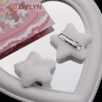 Evelyn-horquillas con flequillo de felpa, 5 colores, decoración para la cabeza de muñeca, regalos, amor y espacio profundo, Xavier Zayne Rafayel ralayo, pinza para el pelo de muñeca - details 1