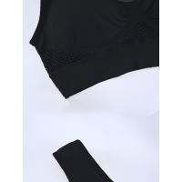 Sujetador deportivo con almohadillas incorporadas, transpirable, alta elasticidad, sin aros, perfecto para yoga, fitness, correr - details 35