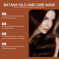 Mascarilla para el cuidado del cabello Batana Fluffy, suave, calmante y activadora de queratina - details 7