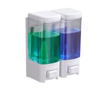 Dispensador de jabón líquido de 500ml, gran capacidad, ventana Visible, desinfectante de manos, sin perforaciones, montado en la pared, 1/2/3 Uds. - details 6