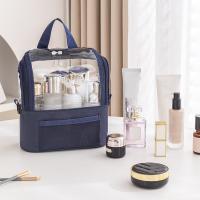 Bolsa de hombro para brochas de maquillaje profesional, bolsa de almacenamiento de cosméticos ligera y transparente, bolsa de aseo de gran capacidad de tela Oxford - details 20