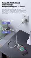 Cable USB Original para Xiaomi 11, 12, Samsung S22 Ultra, Huawei P30 Pro, Cargador USB C a tipo C, accesorios de carga rápida - details 4