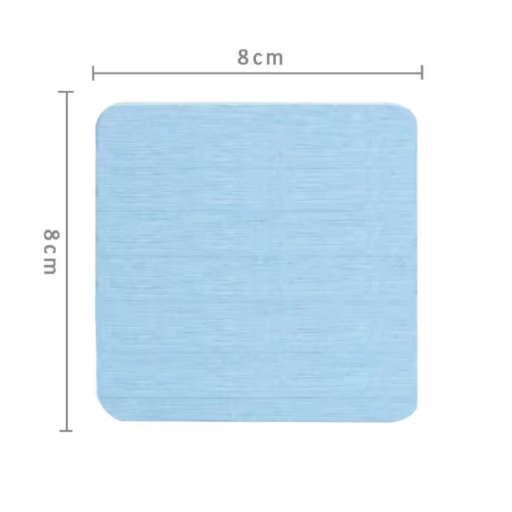 Posavasos de diatomita de secado rápido, almohadilla absorbente de agua gruesa antideslizante, mantel individual resistente al calor y a prueba de humedad, encimera - 1