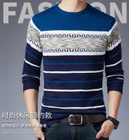 Jersey de manga larga para hombre, camisa de punto de manga larga informal de otoño e invierno a la moda - details 2