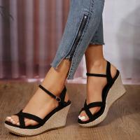 Nuevas Sandalias de Moda de Verano Plataforma Impermeable de Tacón de Cuña, Sandalias Romanas de Suela Gruesa con Plataforma - details 6