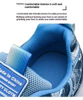 Zapatos deportivos de malla ligeros y transpirables para hombre con suelas de PVC, correas suaves para correr y caminar en primavera y verano, estilos de moda - details 6