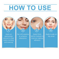 Crema facial súper brillante, suave, ligera que retiene agua, no grasa, seca e hidratante - details 3