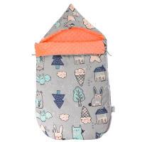 Saco de dormir cálido engrosado para recién nacido, cuatro estaciones, abrazo Universal para bebé, artefacto antipatadas, productos para bebés - details 10