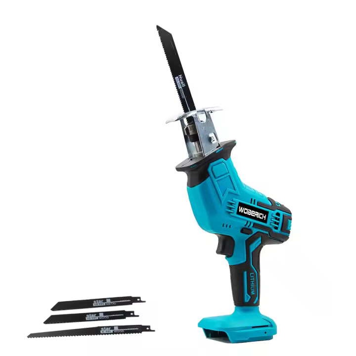 Sierra de Marta eléctrica sin cable, velocidad variable para batería Makita de 18V (Sin batería) - 1