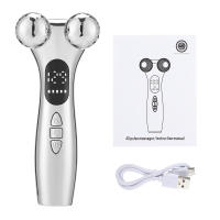 Masajeador de Rodillos para Microondas Herramienta de Relajación y Adelgazamiento para Todo el Cuerpo Estimulación de Masaje con Vibración Dispositivo Eléctrico de Levantamiento de Cara para Piel Normal - details 15