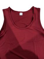 Un chaleco informal y transpirable de color liso para el entrenamiento físico de verano de los hombres en Europa y Estados Unidos en 2025. - details 39