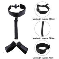 Restricciones BDSM para mujeres, collares de esclavo, Juguetes sexuales eróticos para parejas, Kit de Bondage, esposas de obediencia, juego maestro para adultos - details 15