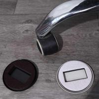 Almohadilla para cubierta de pata de silla, Protector de pie para muebles, alfombrilla para pies con rodillo, almohadilla de fijación de rueda, tapón de rueda para silla, taza con ruedas para muebles - details 18