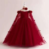 Elegante Vestido de Baile de Tul Diseño de Flores de Esponja para Bodas y Fiestas - details 17
