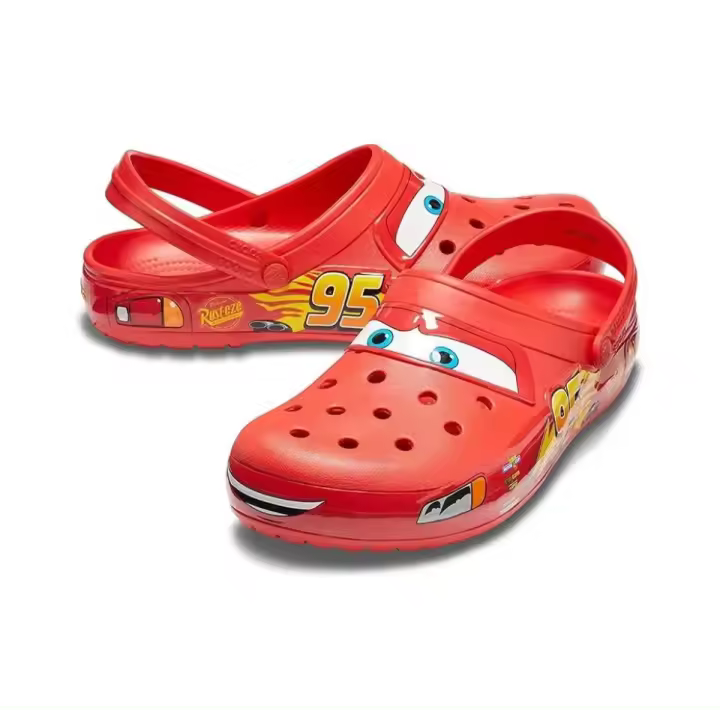 Zapatos clásicos de Rayo McQueen para hombre y mujer, adecuados para lugares informales, sandalias de playa, zapatillas - 1