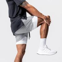 Pantalones Cortos de Nylon con Bolsillo Ideal para Entrenamiento Muscular y Correr 2 en 1 Deportiva - details 19