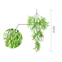 80cm helecho de asta artificial, plantas de helecho para colgar en la pared, astas artificiales, hoja realista, plantas falsas de plástico - details 0