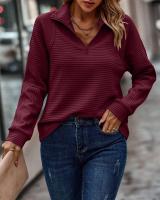 Sudadera Básica de Manga Larga para Mujer Estilo Y2K en Rosa Moda de Primavera y Otoño - details 7