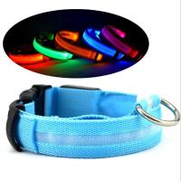 Collar para perro LED, collar para perro iluminado, ajustable, luz de seguridad superbrillante, collares brillantes para perros, seguridad nocturna - details 1