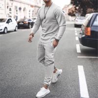 Conjunto de Ropa Deportiva para Hombres Traje de Atleta Activo Sudaderas Zapatillas - details 0