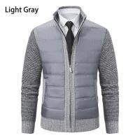 Suéter de lana tipo cárdigan holgado y cálido, informal, cómodo, moderno y moderno para hombre en otoño e invierno - details 9