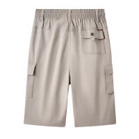 Pantalones Cortos Deportivos para Hombres CHAIFENKO Algodón Ligero y Versátil con Múltiples Bolsillos Moda de Verano Casual - details 8
