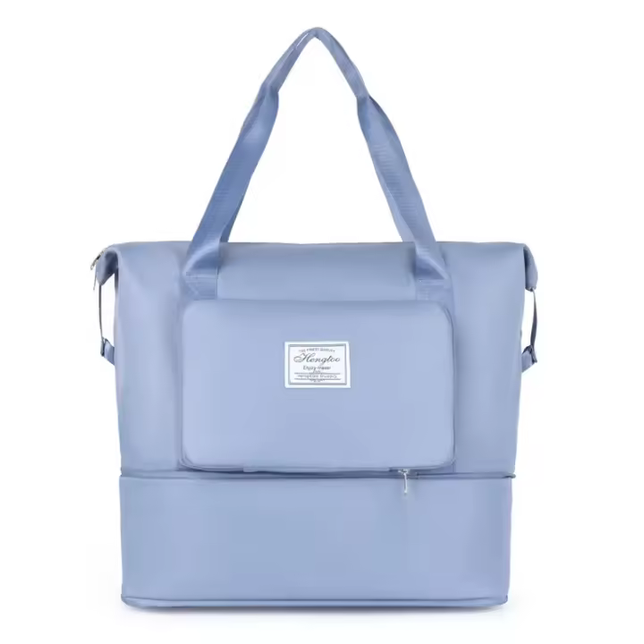 Bolsas de viaje expandibles de gran capacidad, bolsa organizadora de equipaje, bolso impermeable, portátil, plegable, bolsa de almacenamiento de ropa de viaje, nuevo - 1