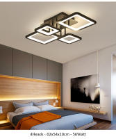 Lámpara de Techo Cuadrada TOMAXIN 65Watt con Diseño Moderno y Luce LED para Decoración de Habitación Oficina Comedor Sala de Estar Control Remoto Tipo de Producto Normal - details 8