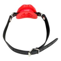 Atracción Sexual para Parejas SM Bondage Abierto Boca Gag Anillo Oral Fijación Caucho Producto Adulto Fetish Restricciones Cuero - details 4