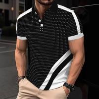 Polo de verano botón de manga corta moda para hombre polo deportivo para hombre - details 6