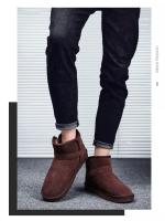 Botas de nieve de invierno para hombre, zapatillas altas para mujer, zapatos informales de moda, pies de piel desnuda, algodón, luz cálida, parejas, talla grande 35-47 - details 23