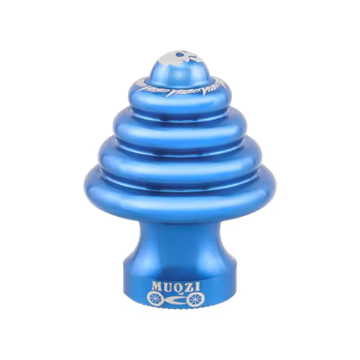 Tuerca de buje de bicicleta de liberación rápida, colorida, M5, aleación de aluminio, tornillo de eje trasero, antioxidante, accesorios de bicicleta de alta resistencia, MTB - 1