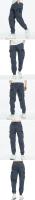 Pantalón cargo décontracté en algodón pour hommes, jogging de loisirs, pantalon multibolsillos, monocromo, documento de labranza, modo FJMens, automático, nuevo - details 5